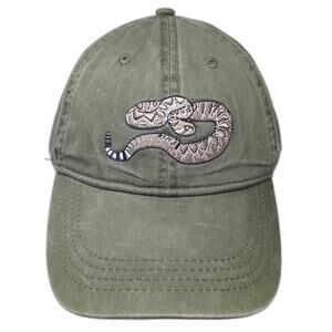 ECO Green One Size Baseball Cap Rattlesnake Montezuma Castle Nat Monument Hat